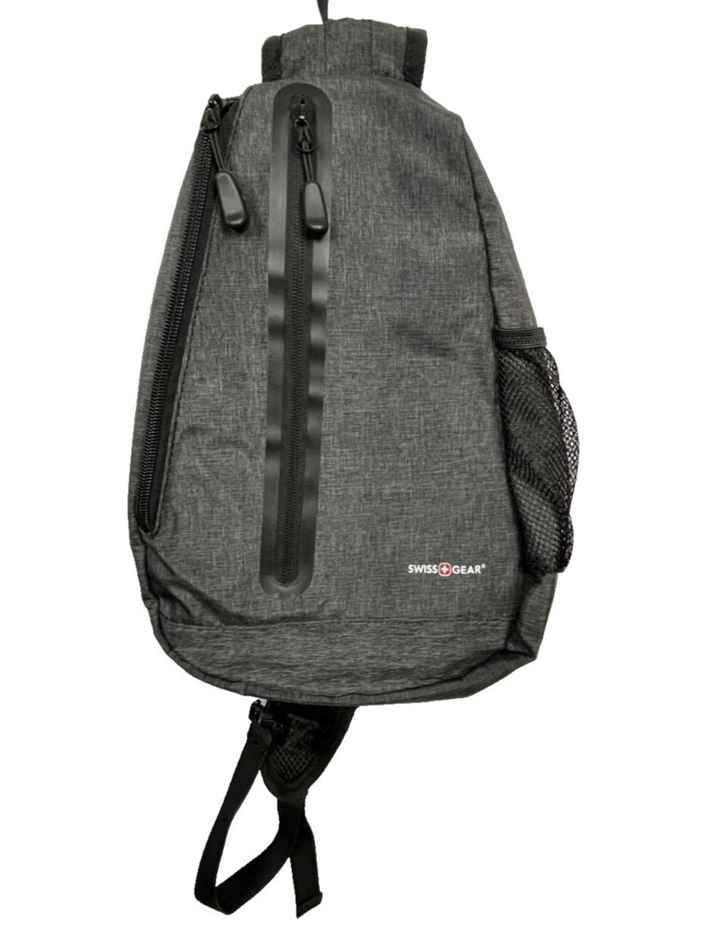 SwissGear RFID Sling Backpack Crossbody Bag Gray Anti Theft Travel Phone Pocket
